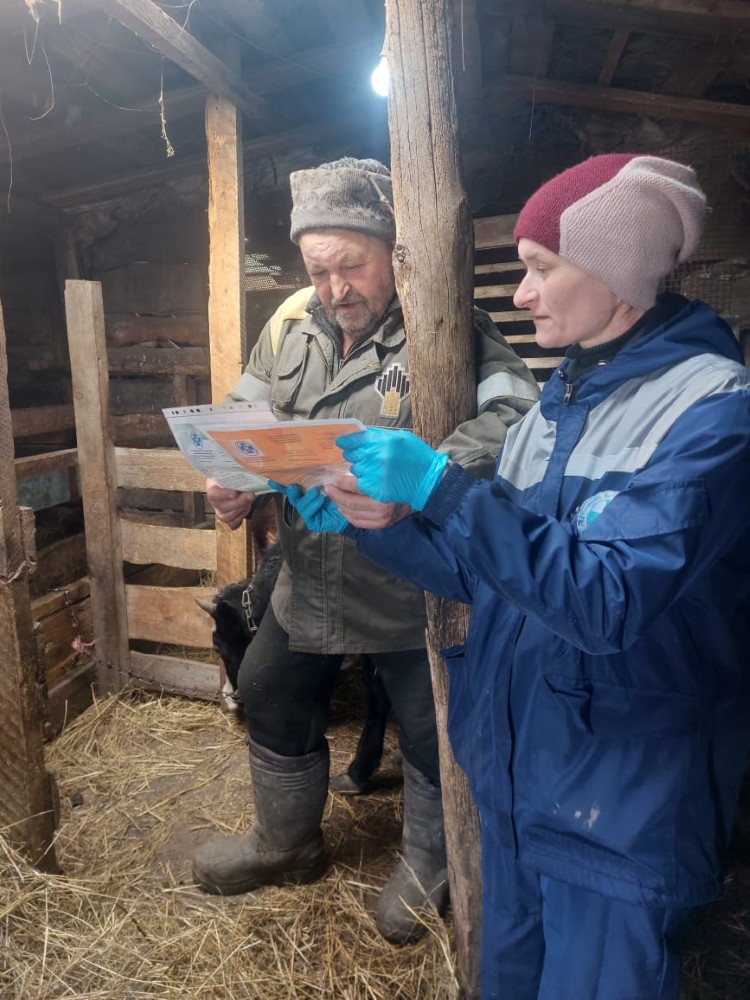 «Солтүстік Қазақстан облысы әкімдігінің ветеринария басқармасы» КММ «Аққайың ауданының ветеринариялық станциясы» ШЖҚ МКК аудан тұрғындары үшін жадынамалар әзірленді